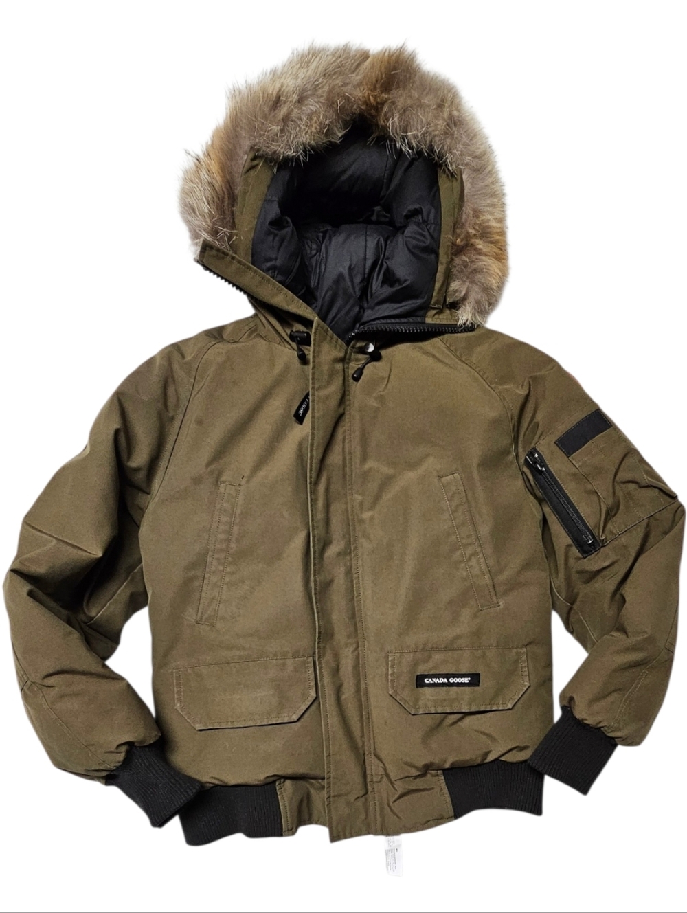 Canada Goose Chilliwack Bomber with Fur-Trim Hood